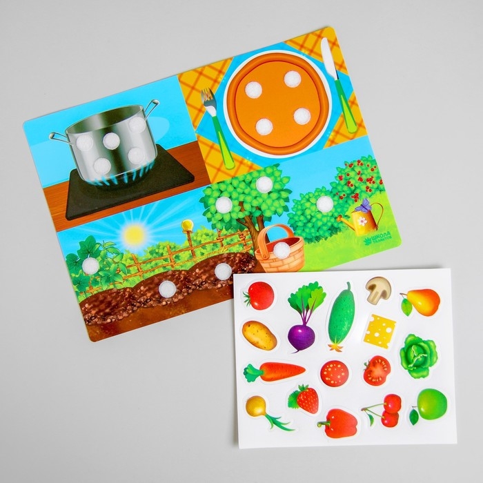 Игра на липучках &laquo;Готовим по рецептам&raquo; МИНИ