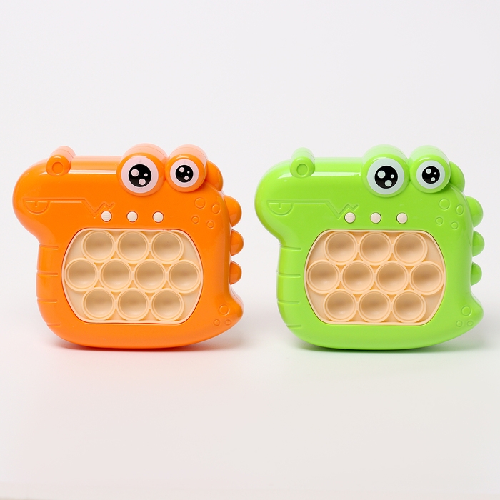 Развивающая игрушка «Крокодил» с подвесом, свет, звук, виды МИКС Развивающая игрушка «Крокодил» с подвесом, свет, звук, виды МИКС