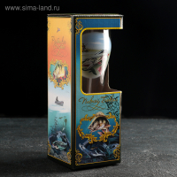 Бокал пивной &laquo;Рыбалка&raquo;, стеклянный, 500 мл, рисунок микс