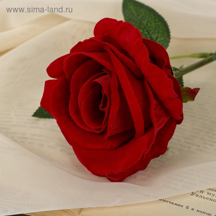 Цветы искусственные &laquo;Роза боливийская&raquo; 8х55 см, красный