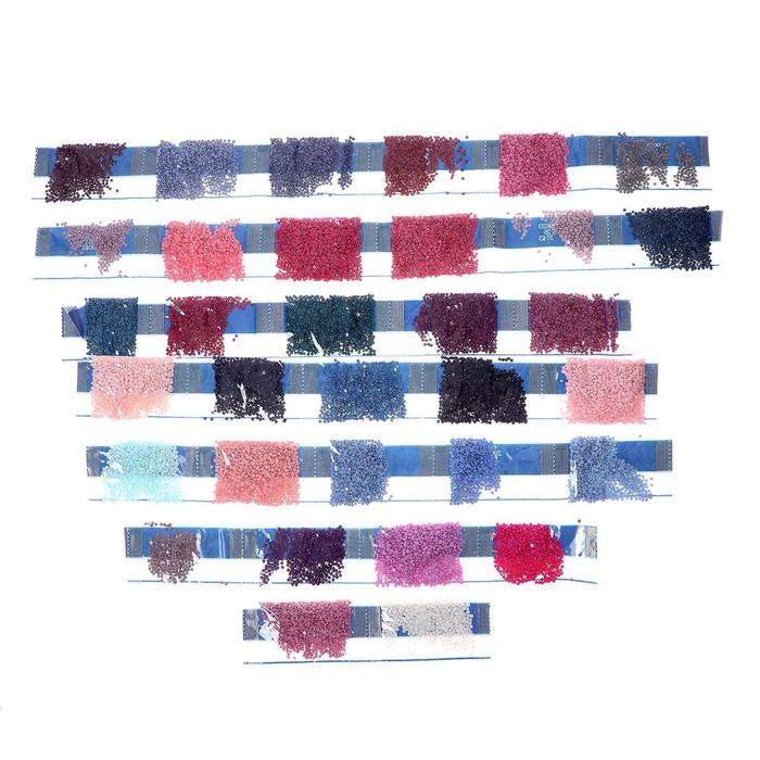 Алмазная мозаика с полным заполнением на подрамнике &laquo;Сказочные единороги&raquo;, 40 х 50 см