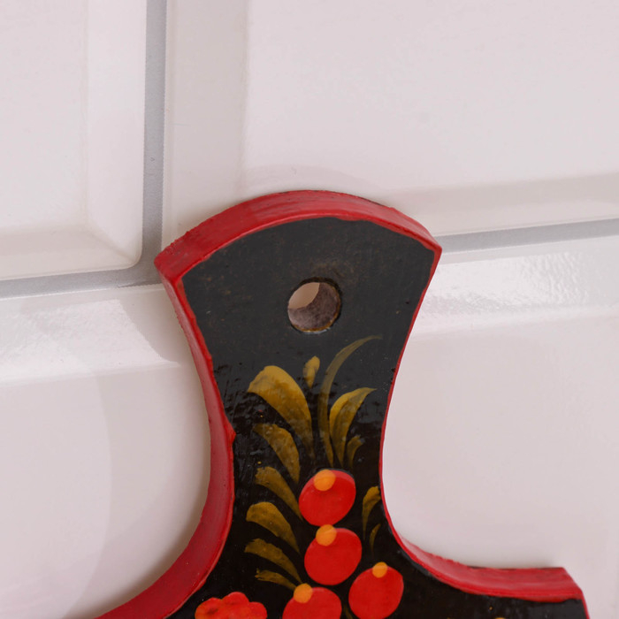 Доска разделочная &laquo;Лимонница&raquo;, хохлома