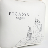 Сумка женская через плечо TEXTURA, маленького размера, цвет белый