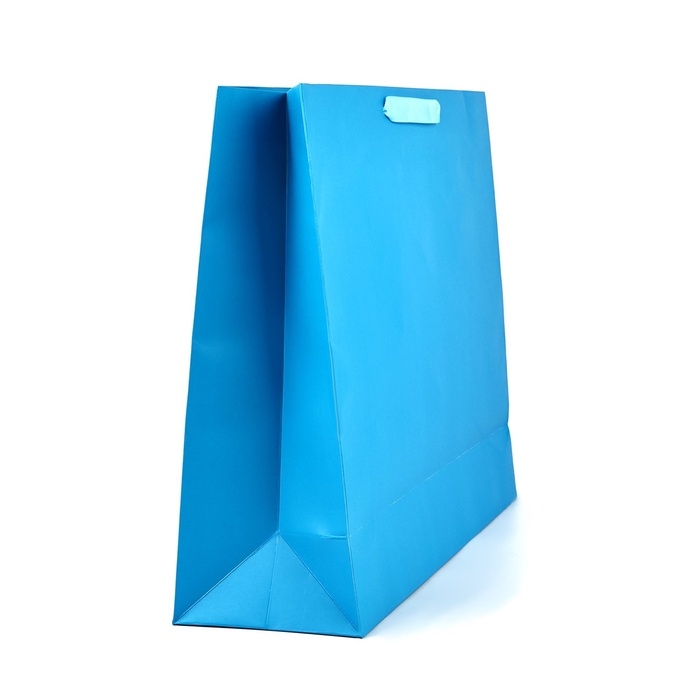 Пакет подарочный &laquo;Счастье&raquo;, голография, L 40 х 11.5 х 31 см