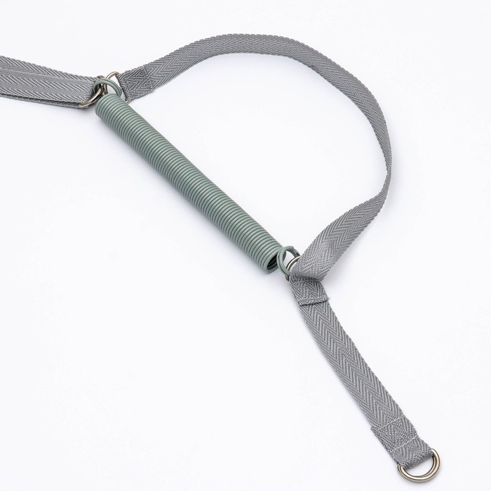 Прыгунки №1, 2в1 &laquo;Розовые сердечки&raquo; (прыгунки, качели, тарзанка)