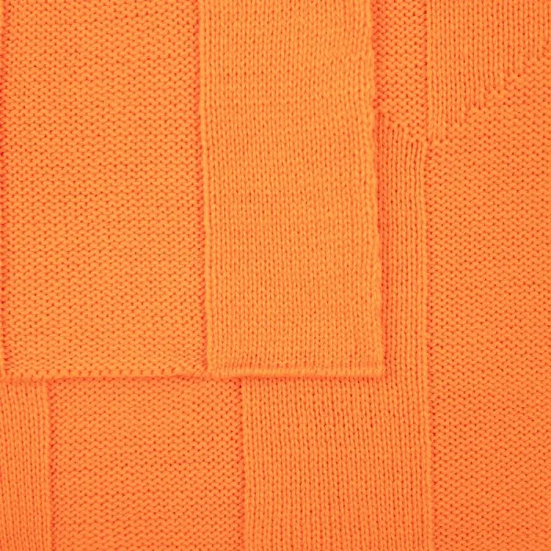 Плед Rombus, оранжевый (апельсин)