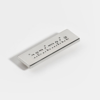 Декоративные элементы на прокол «Hand made», 3,5 × 1 см, 10 шт, цвет серебряный Декоративные элементы на прокол «Hand made», 3,5 × 1 см, 10 шт, цвет серебряный