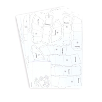 Полигональная фигура из бумаги &laquo;Сова&raquo;, 26 х 40 х 23 см