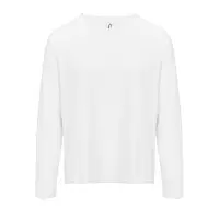 Футболка с длинным рукавом женская Monarch Women, белая, размер 3XL