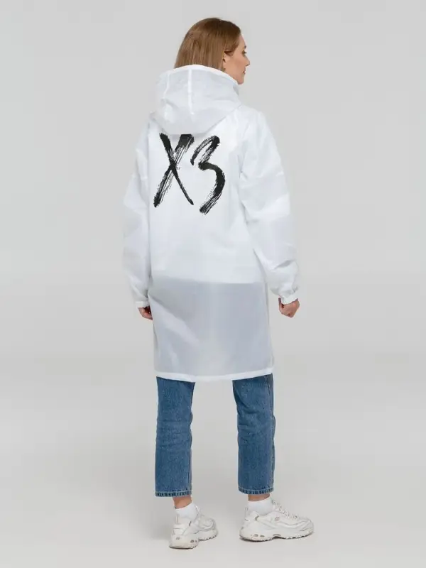 Дождевик &laquo;ХЗ&raquo;, белый, размер S