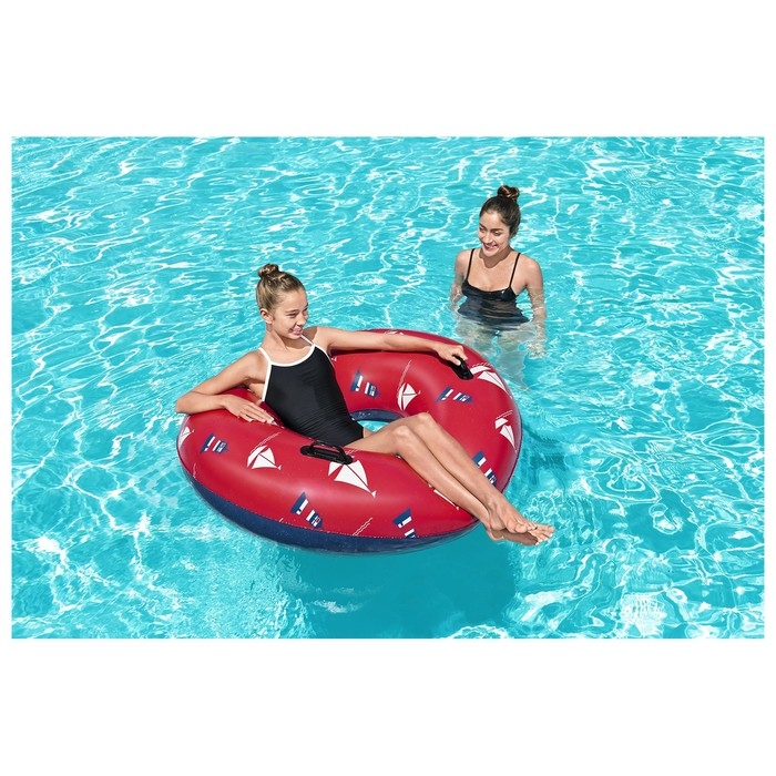 Круг для плавания "Морское путешествие" 119 см, микс  36353