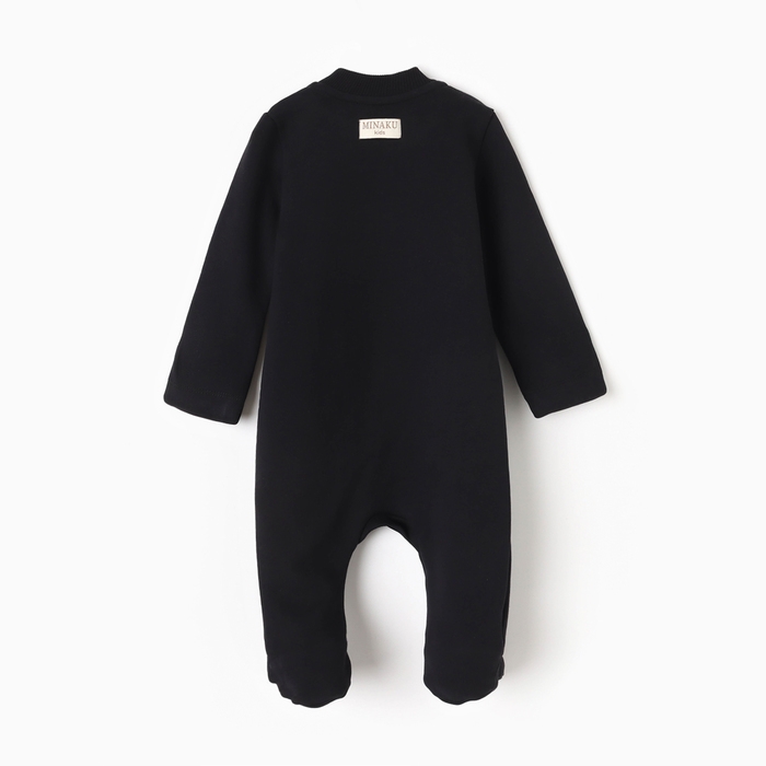 Комбинезон детский MINAKU цвет черный, рост 62-68 см