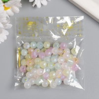 Бусины для творчества пластик "Шарики. Блеск" набор 20 гр 0,8х0,8х0,8 см Бусины для творчества пластик "Шарики. Блеск" набор 20 гр 0,8х0,8х0,8 см