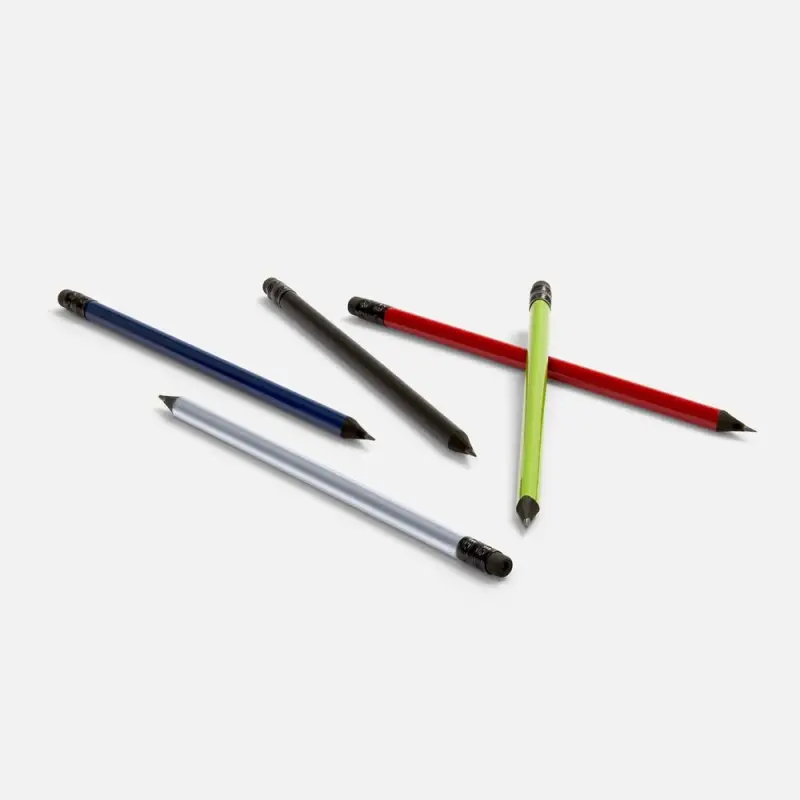 Карандаш простой Triangle Black с ластиком, красный Карандаш простой Triangle Black с ластиком, красный