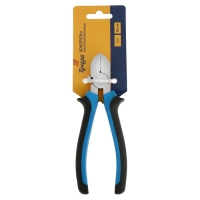 Бокорезы ТУНДРА, никелированные, двухкомпонентные рукоятки, 160 мм