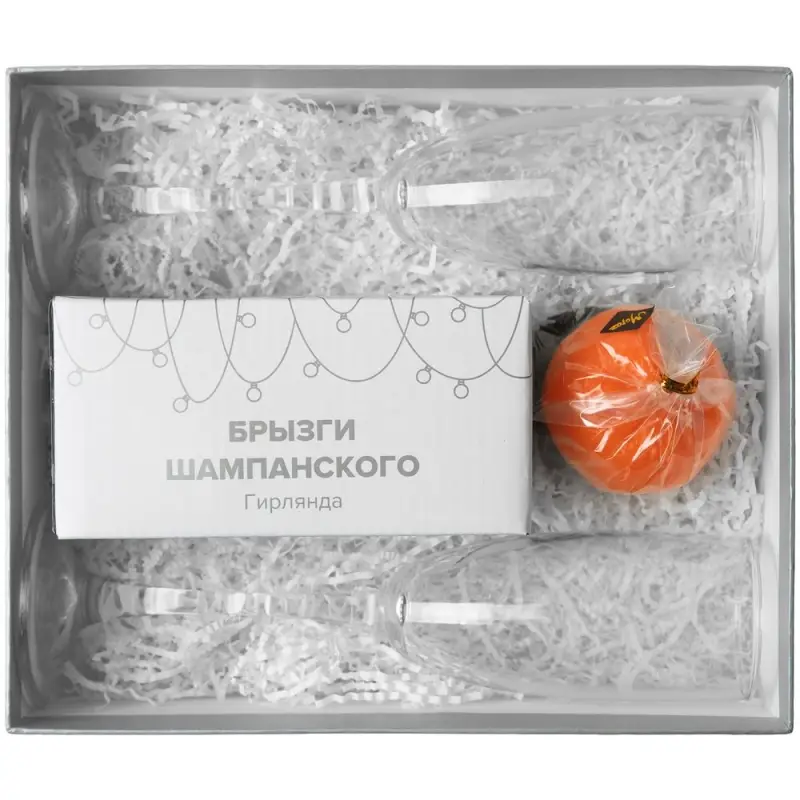 Набор Sparkling Year со свечой &laquo;Мандарин&raquo;