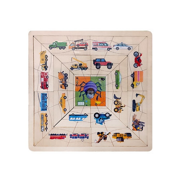 Пазлы из дерева &laquo;Паучок. Техника&raquo;