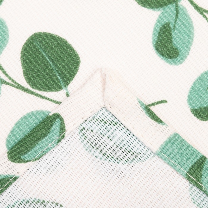 Скатерть Доляна &laquo;Эвкалипт&raquo; 149х110 см, 100% хл, рогожка 164 г/м2