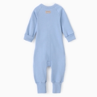 Комбинезон детский MINAKU, цвет пыльно-голубой, рост 74-80 см