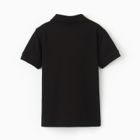 Футболка детская поло MINAKU: Basic line цвет черный, рост 98 Футболка детская поло MINAKU: Basic line цвет черный, рост 98