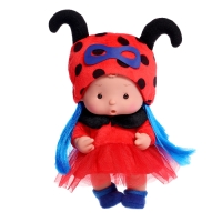 Пупс коллекционный «Крошики: Багги», в костюме леди божьей коровки, 19 см Пупс коллекционный «Крошики: Багги», в костюме леди божьей коровки, 19 см