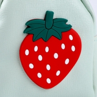 Сумка для куклы &laquo;Клубника&raquo;, цвет зелёный