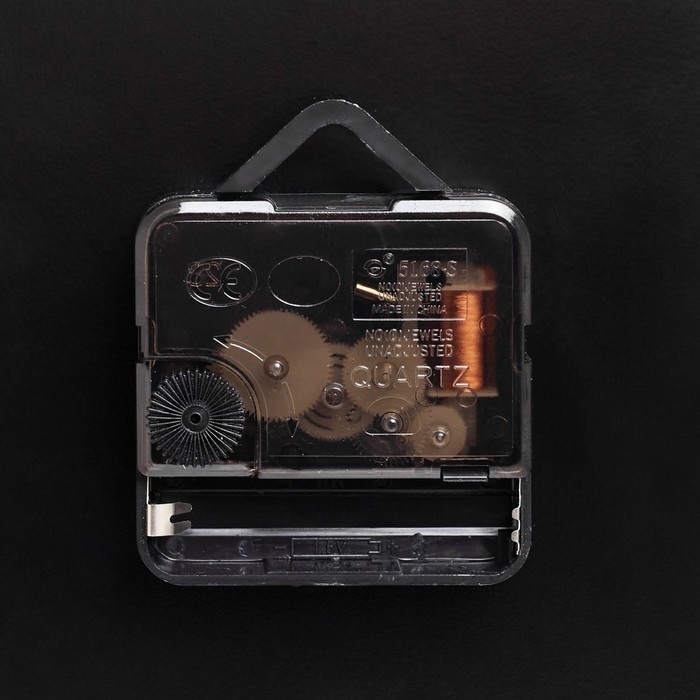 Часы настенные из металла "Линии", бесшумные, 30 х 30 см, черные, АА