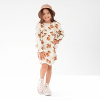 Платье детское с рюшами KAFTAN "Мишки" р.28 (86-92) Платье детское с рюшами KAFTAN "Мишки" р.28 (86-92)