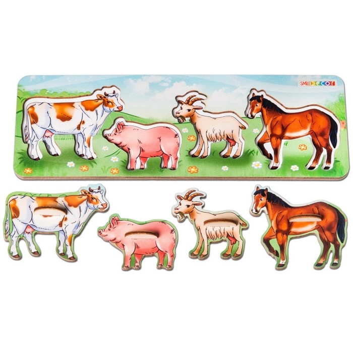 Рамки-вкладыши для малышей &laquo;Ферма&raquo;