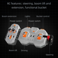 Конструктор &laquo;Техно. Фермерский погрузчик&raquo;, радиоуправляемый, 1469 деталей