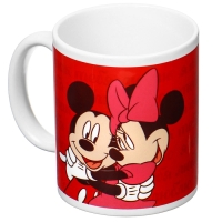 Набор парных кружек, 320 мл "Я так люблю тебя", Микки и друзья