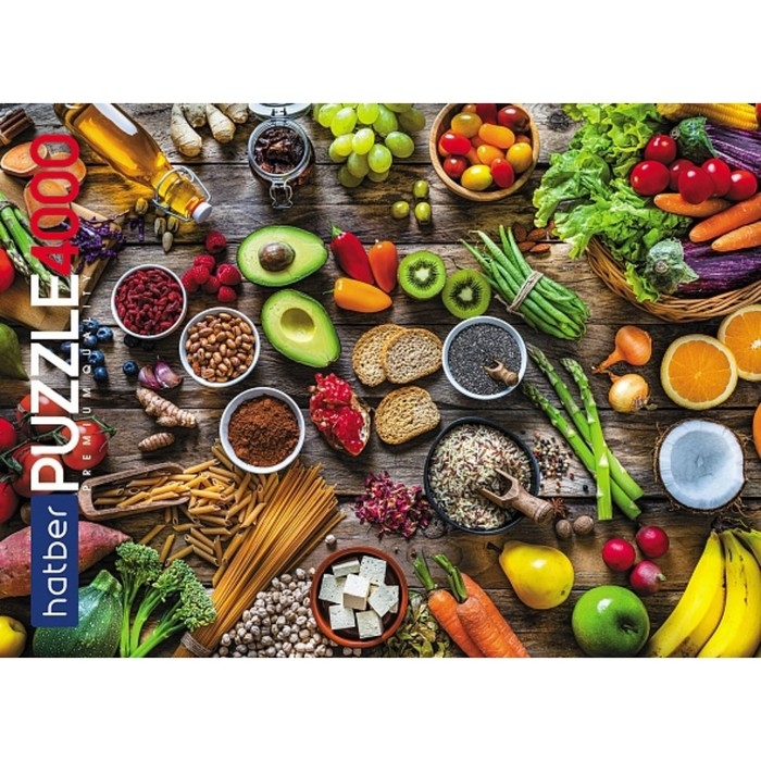 Пазл &laquo;Вкусное ассорти&raquo;, 4000 элементов