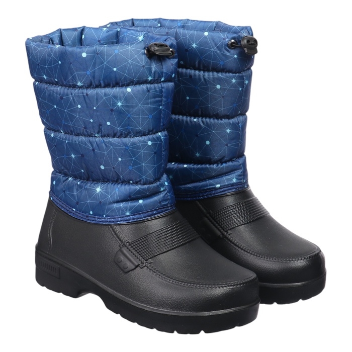 Сапоги женские комбинированные с фиксатором., иск. мех, цвет МИКС, до -25&deg;, С-38.350Б, размер 37