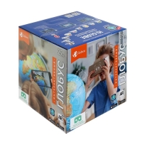 Глобус "Глобен. День и Ночь", интерактивный, с двойной картой, диаметр 250 мм, с подсветкой, с очками Глобус "Глобен. День и Ночь", интерактивный, с двойной картой, диаметр 250 мм, с подсветкой, с очками