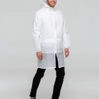 Дождевик Rainman Zip Pro белый, размер M