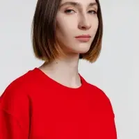 Свитшот унисекс Columbia, красный, размер 3XL