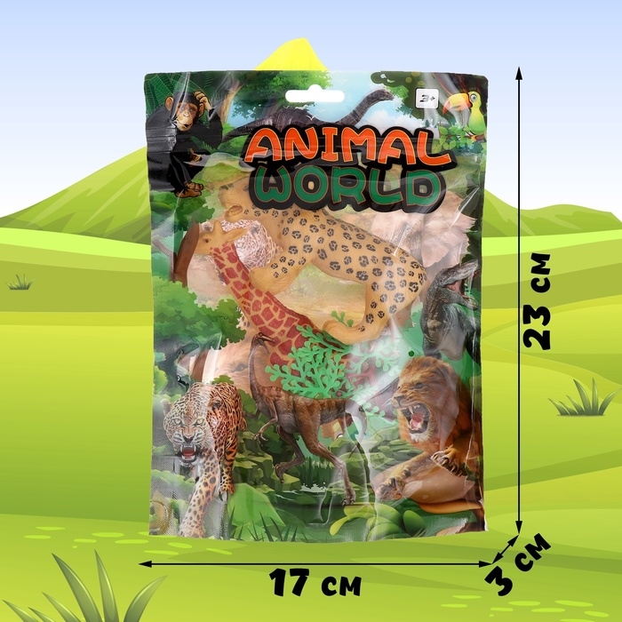 Набор животных &laquo;Животный мир&raquo;, 2 фигурки