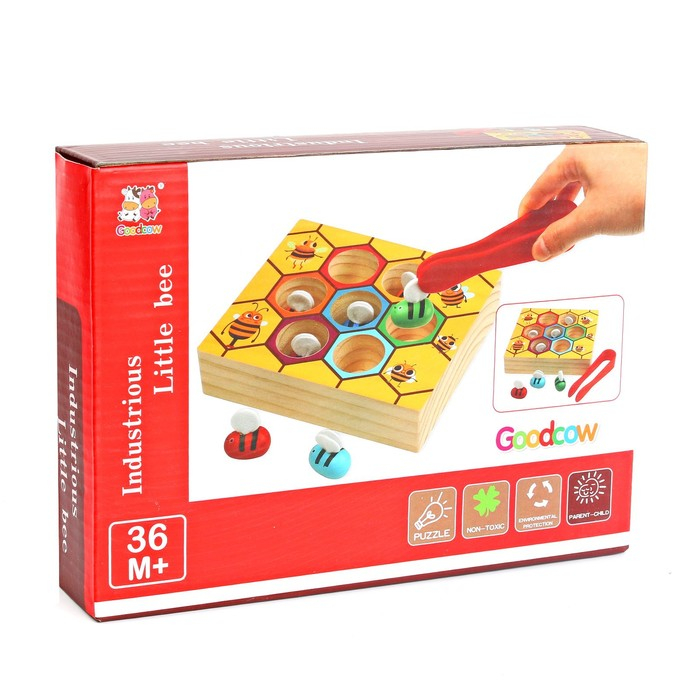 Развивающая игра &laquo;Достань и положи пчёлку&raquo; 4,5 &times; 14,5 &times; 20 см