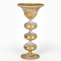 Подсвечник металл &laquo;Ярусы&raquo; для одной свечи 16 х 16 х 31 см