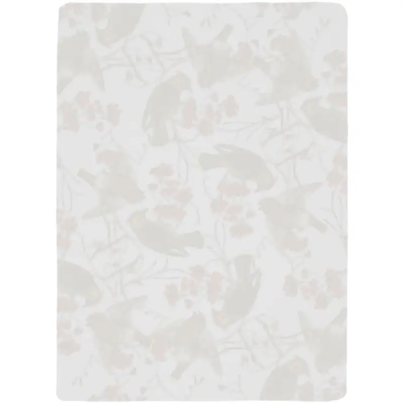 Флисовый плед Winter Bird