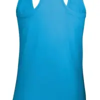 Майка женская Moka 110, ярко-голубая, размер S Майка женская Moka 110, ярко-голубая, размер S