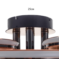 Светильник "Лоекс" 4xLED 140Вт золото 67х71х24 см BayerLux