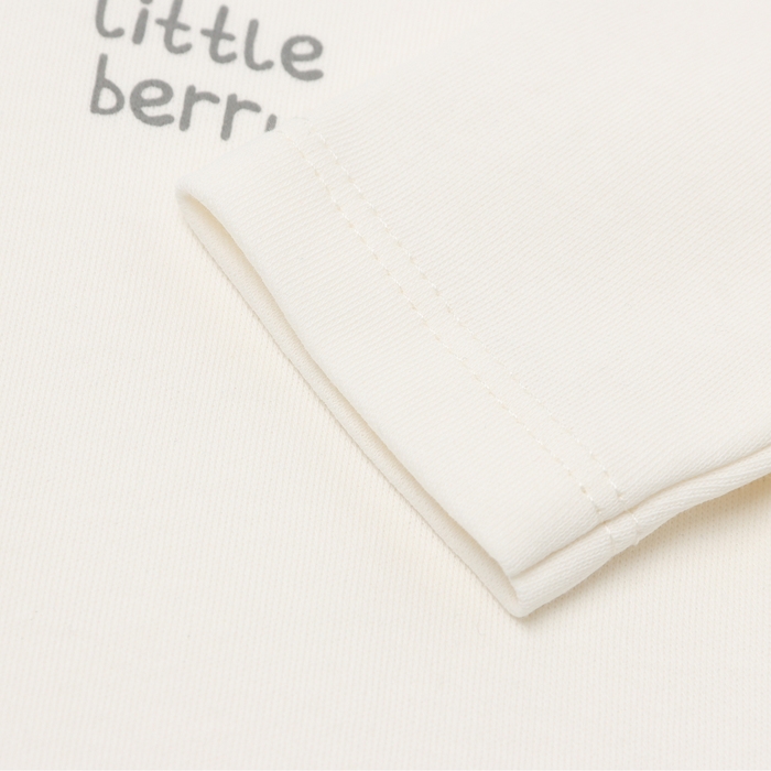 Футболка с дл. рукавом Крошка Я Little berry р. 92-98, молочный Футболка с дл. рукавом Крошка Я Little berry р. 92-98, молочный