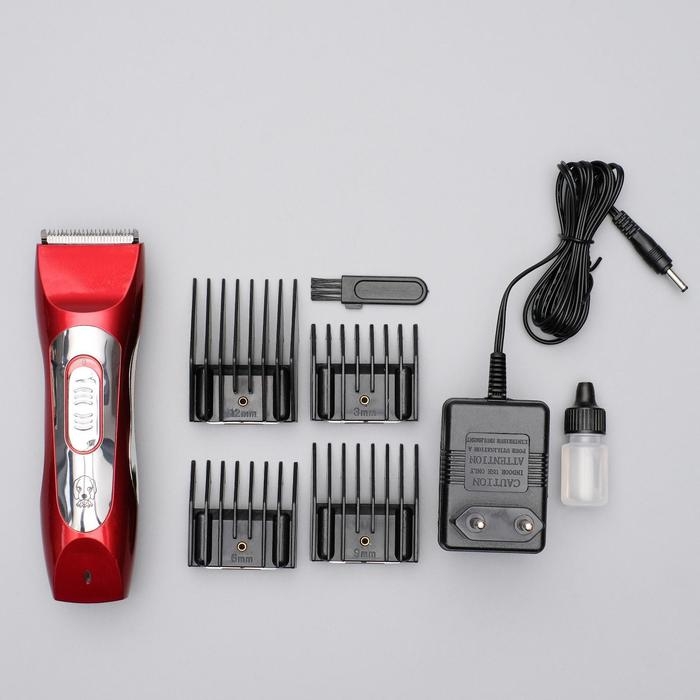 Машинка для стрижки Pet Clipper электрическая, 3 Вт, красная Машинка для стрижки Pet Clipper электрическая, 3 Вт, красная