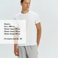 Футболка Regent 150 темно-коричневая (шоколад), размер XXL