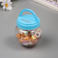 Клейкая лента пластик в банке "Перл. Белый и оранж" н-р 40 шт 1,2 см, дл.0,9 м 7х7х9 см Клейкая лента пластик в банке "Перл. Белый и оранж" н-р 40 шт 1,2 см, дл.0,9 м 7х7х9 см