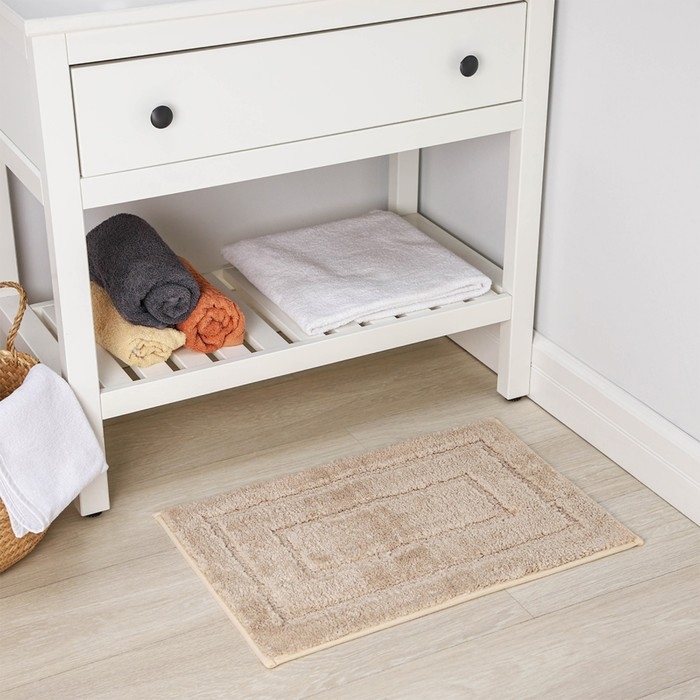 Коврик для дома SAVANNA &laquo;Мягкость&raquo;, 40&times;60 см, цвет бежевый