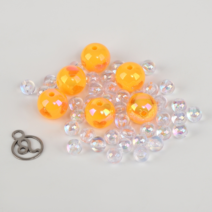 Мягкая игрушка &mdash; Зодиак &laquo;Создай своё украшение. Лев&raquo;, с кулоном