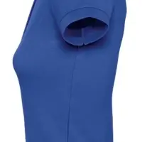 Рубашка поло женская People 210 ярко-синяя (royal), размер L