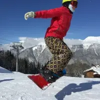 Куртка софтшелл мужская Skyrunning, красная, размер S